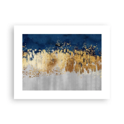 Affiche - Poster - Une composition moderne et pétillante - 40x30 cm