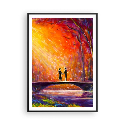Affiche dans un cadre noir - Poster - Le ciel les aime aussi - 70x100 cm