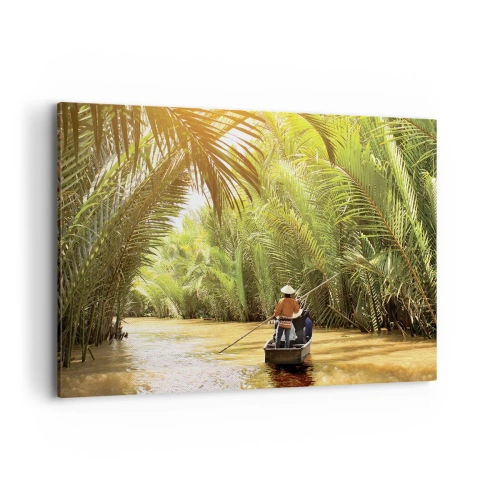 Impression sur toile - Image sur toile - Ravin de palmier - 120x80 cm