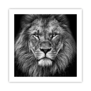 Affiche - Poster - En vêtement de sacre - 50x50 cm