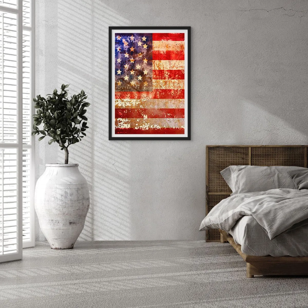 Affiche dans un cadre noir - Poster - La gloire ne s'efface pas - 70x100 cm