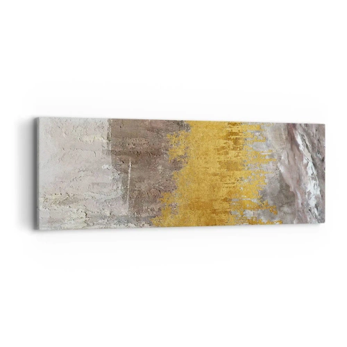 Impression sur toile - Image sur toile - Une explosion d'or - 90x30 cm