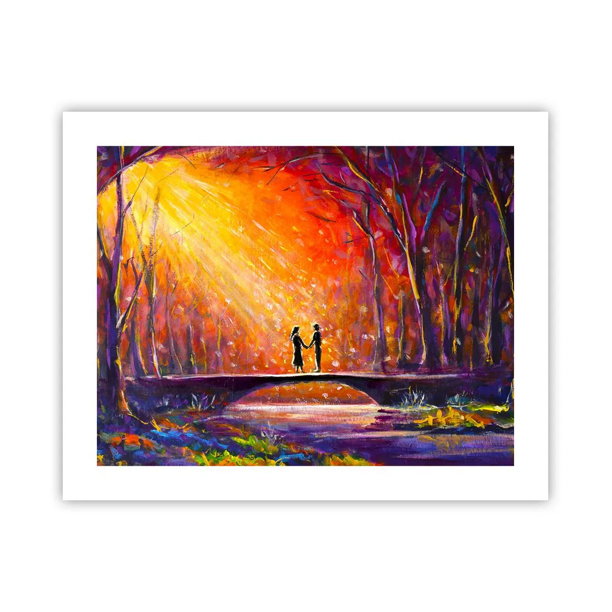 Affiche - Poster - Le ciel les aime aussi - 50x40 cm