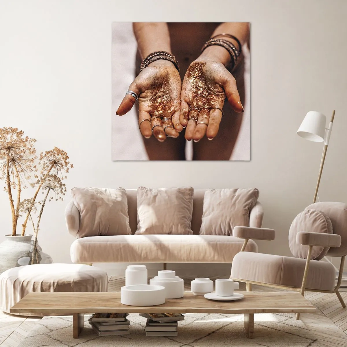 Impression sur toile - Image sur toile - Un don pour vous - 60x60 cm
