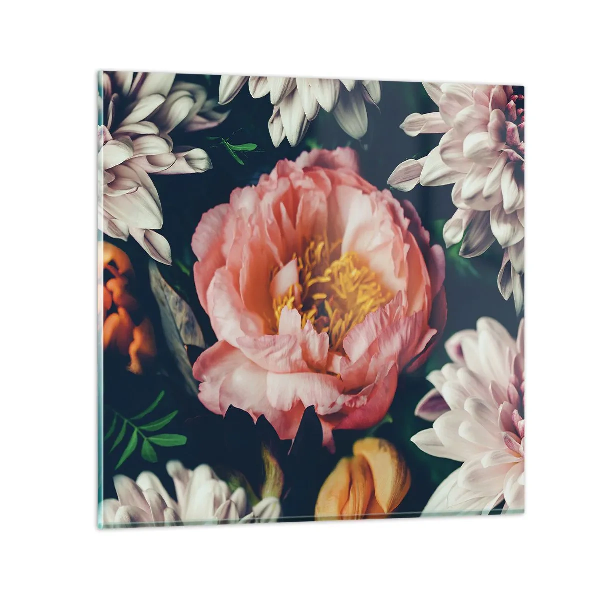 Impression sur verre - Image sur verre - Splendeur baroque - 70x70 cm