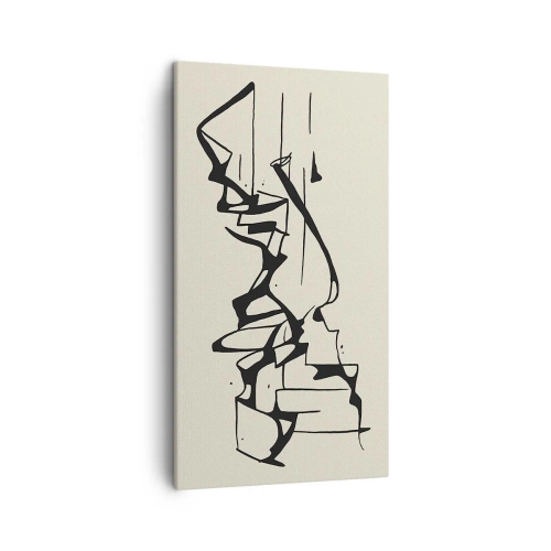 Impression sur toile - Image sur toile - Peut-être un paysage - 45x80 cm