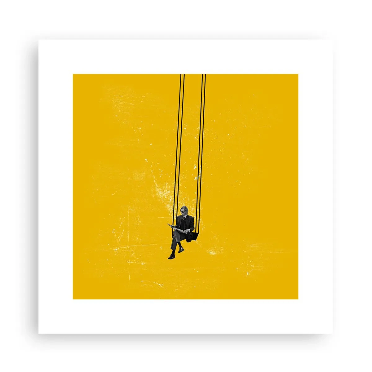 Affiche - Poster - Un jour comme tous les jours - 30x30 cm