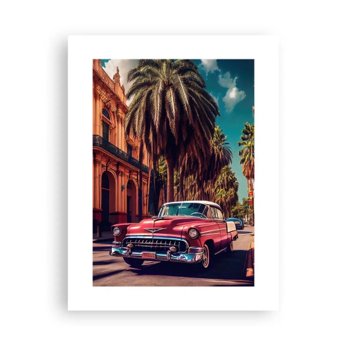 Affiche - Poster - Toujours à La Havane - 30x40 cm