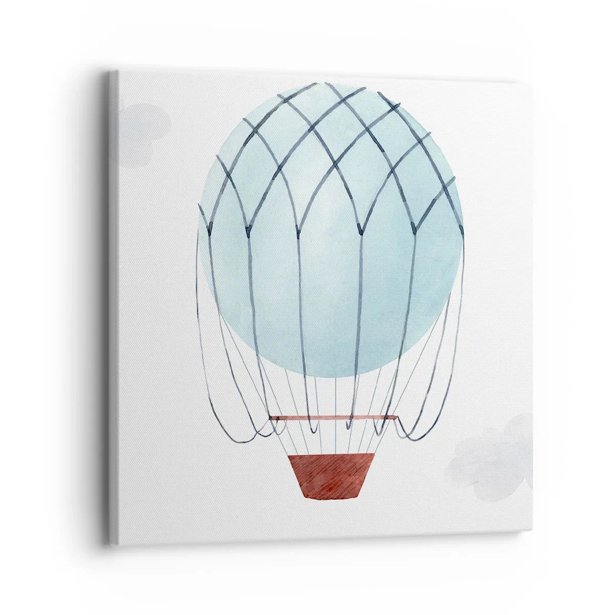 Impression sur toile - Image sur toile - Entièrement dans les nuages - 30x30 cm