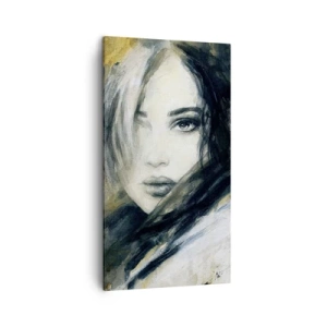 Impression sur toile - Image sur toile - plutôt innocente ou sensuelle ? - 45x80 cm