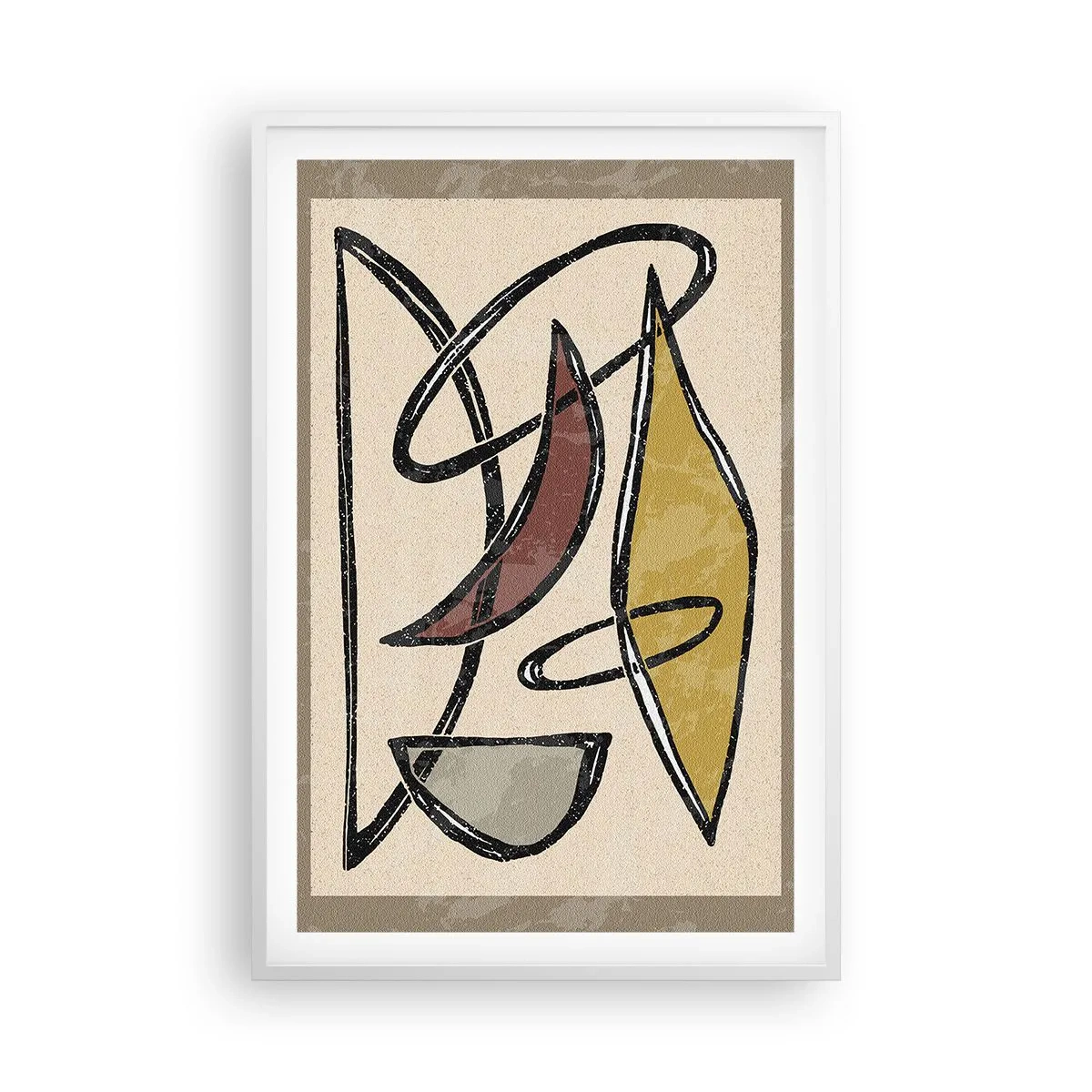 Affiche dans un cadre blanc - Poster - Verticales et horizontales - 61x91 cm