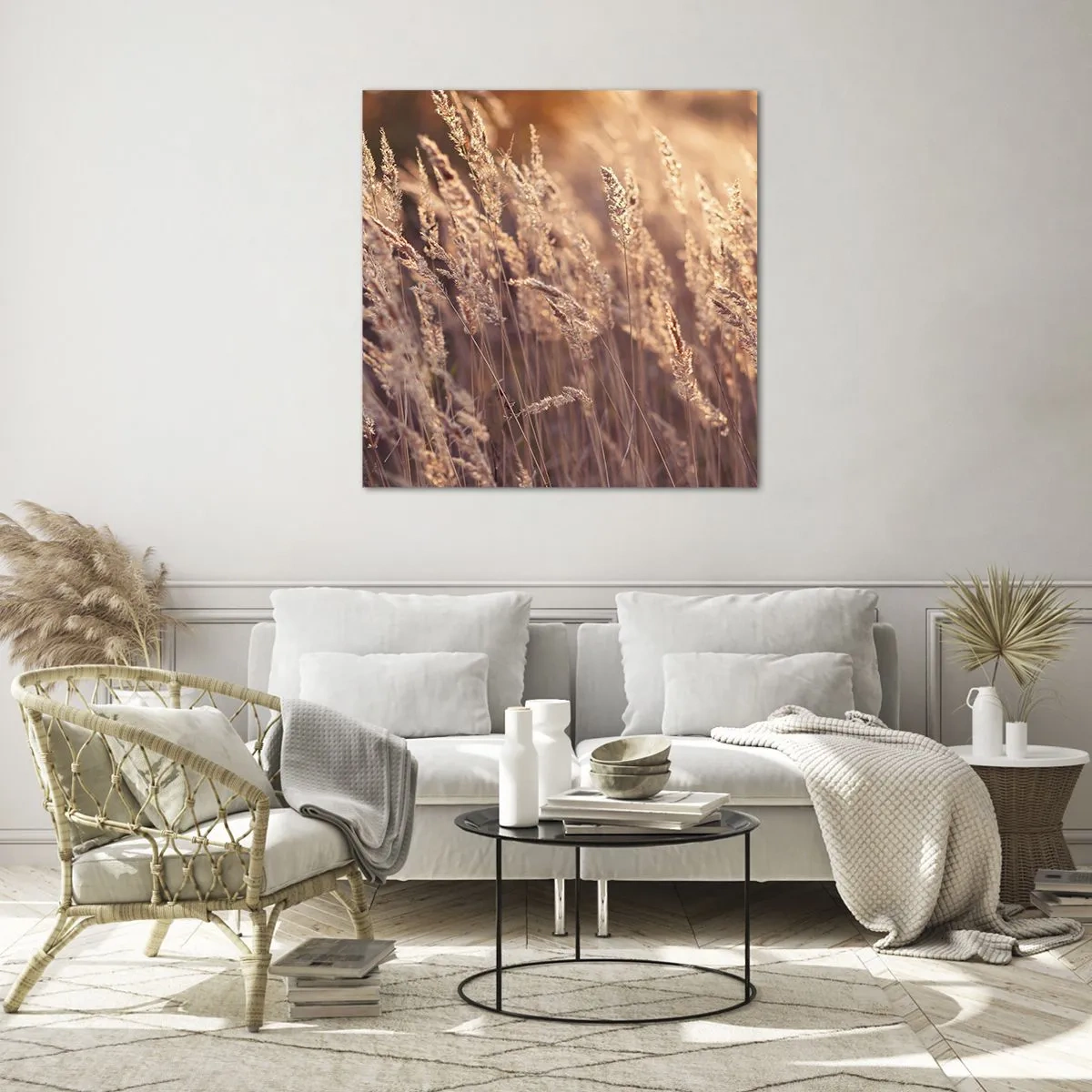 Impression sur verre - Image sur verre - Prêt à accueillir l'automne - 60x60 cm