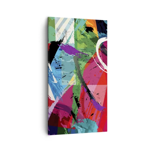 Impression sur toile - Image sur toile - Rapide, vif et bondissant - 45x80 cm