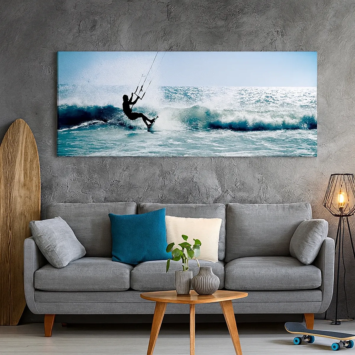 Impression sur toile - Image sur toile - On se laisse emporter - 30x30 cm