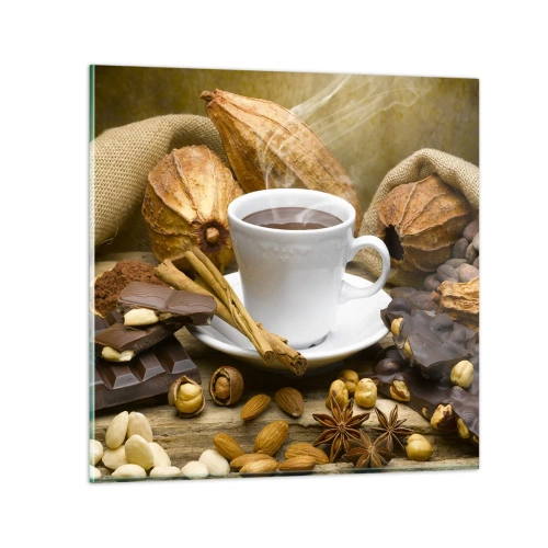 Impression sur verre - Image sur verre - Pour les amateurs de sensations fortes - 40x40 cm