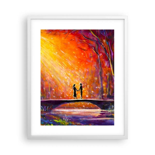 Affiche dans un cadre blanc - Poster - Le ciel les aime aussi - 40x50 cm