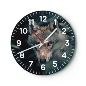 Horloge murale - Pendule murale - Chasseur - 40x40 cm