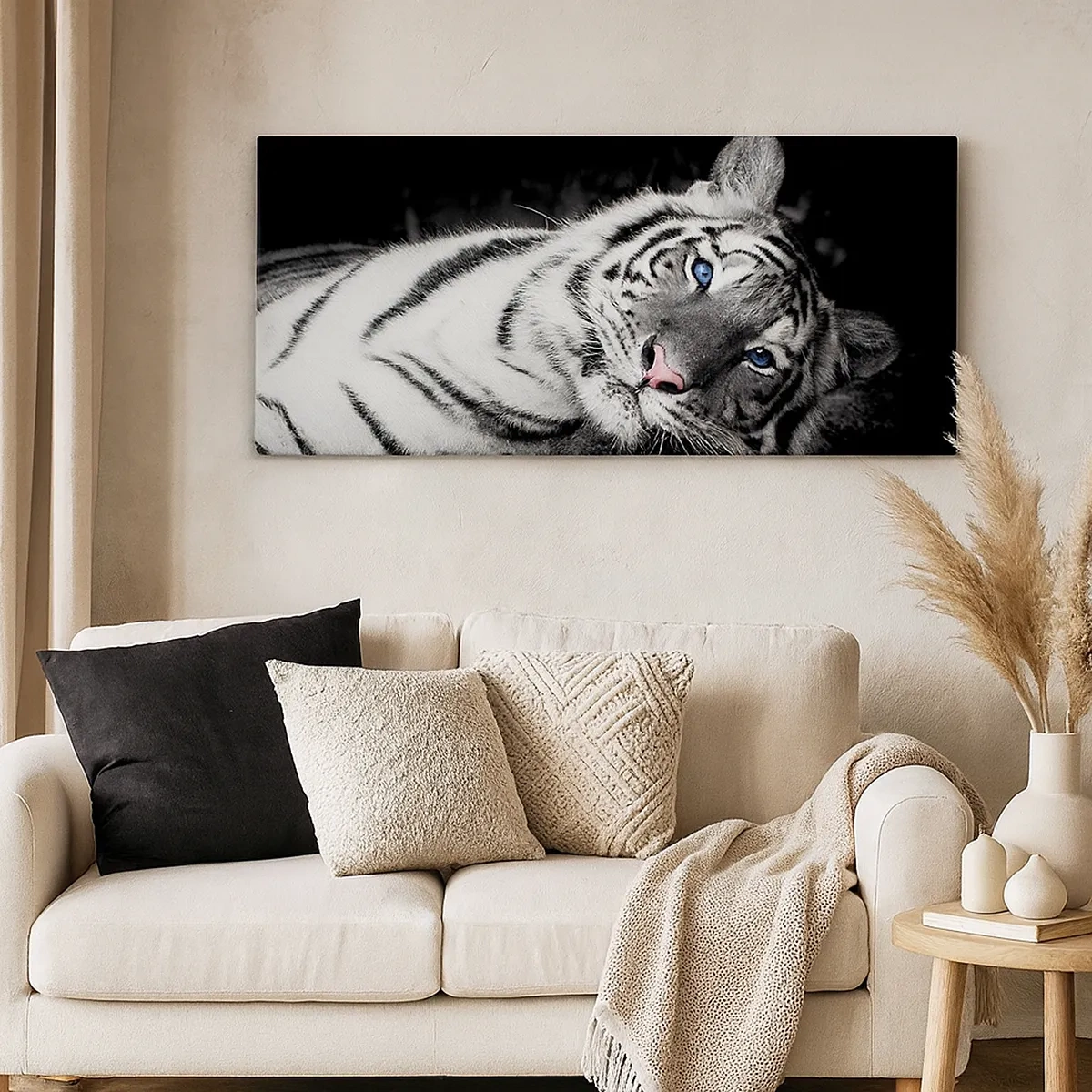 Impression sur toile - Image sur toile - Sauvagerie et paix - 30x30 cm