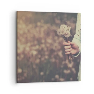 Impression sur toile - Image sur toile - Merci de les garder - 70x70 cm