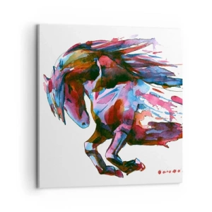 Impression sur toile - Image sur toile - Dans le ravissement - 60x60 cm