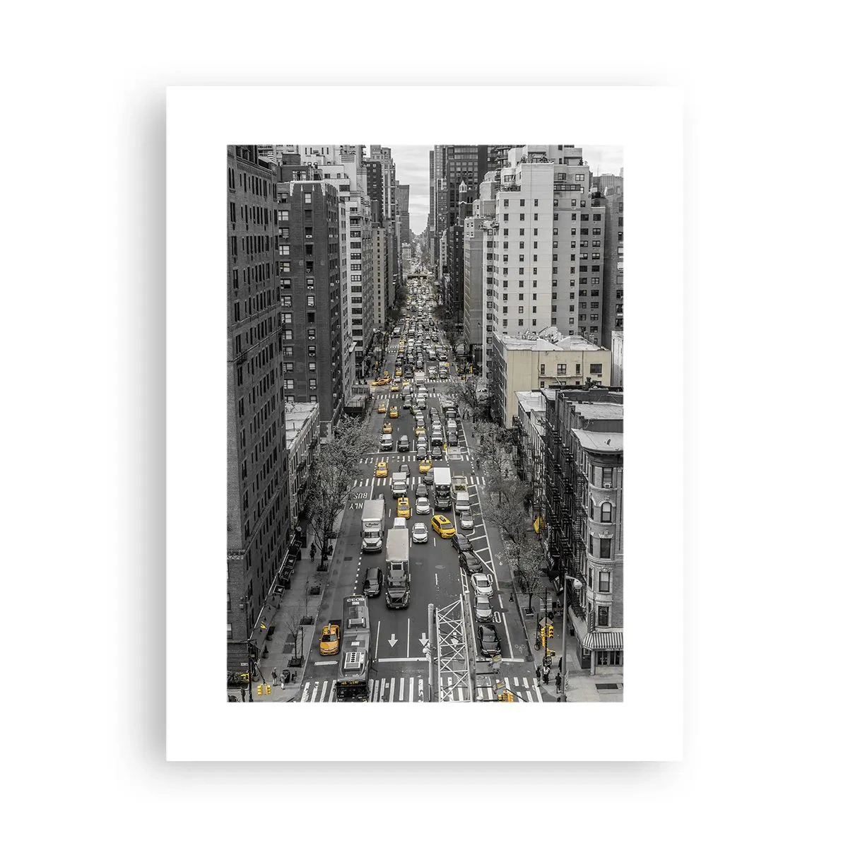 Affiche - Poster - La vie new-yorkaise - 30x40 cm