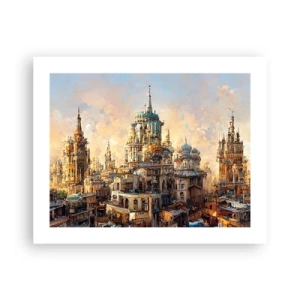 Affiche - Poster - Ville des villes - 50x40 cm