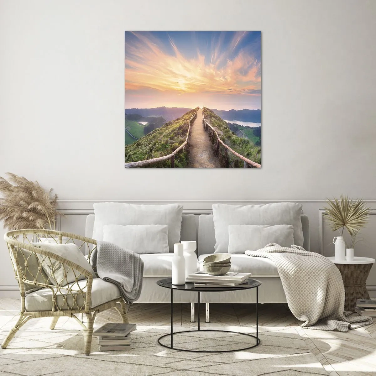 Impression sur verre - Image sur verre - Proche du ciel - 60x60 cm