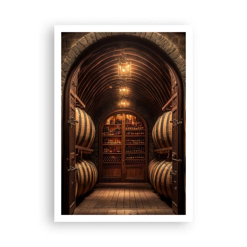 Affiche - Poster - Cave climatisée - 70x100 cm