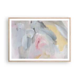 Affiche dans un chêne clair - Poster - Dans un monde pastel - 100x70 cm