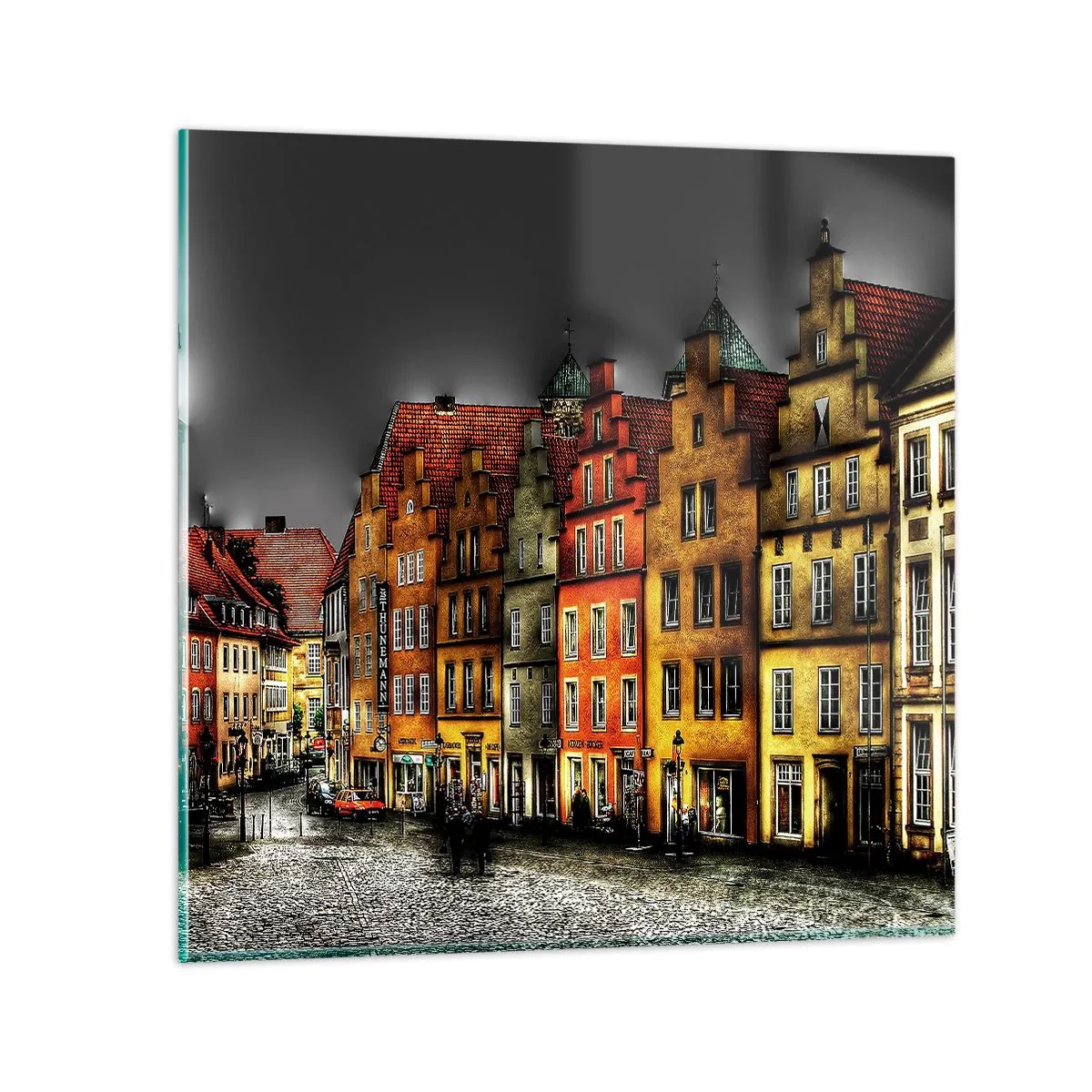 Impression sur verre - Image sur verre - La seule chose qui manque est un carrosse enchantée - 40x40 cm