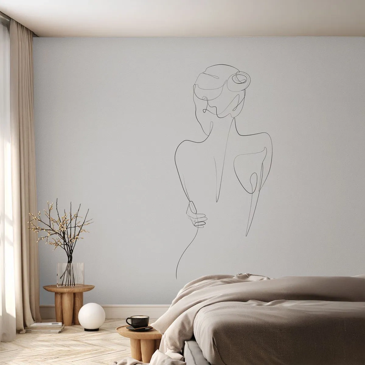 Papier Peint Photo Premium Sand - Musique corporelle - Graphique, Corps, Morceau - 400x280 cm