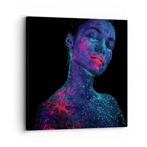 Impression sur toile - Image sur toile - Dans la poussière d'étoiles - 30x30 cm