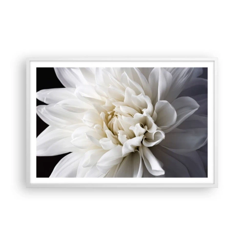 Affiche dans un cadre blanc - Poster - Le matin de la jeune mariéé - 91x61 cm