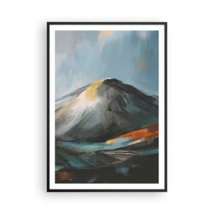 Affiche dans un cadre noir - Poster - Brut et beau - 70x100 cm