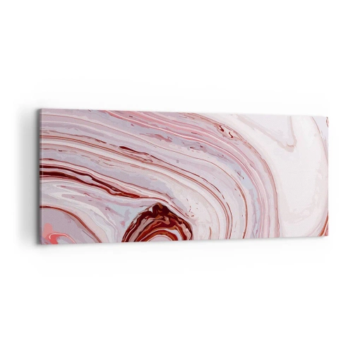 Impression sur toile - Image sur toile - Tout droit, puis tout en bas - 100x40 cm