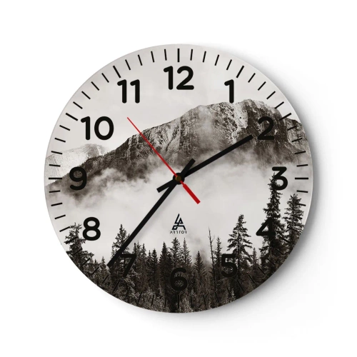 Horloge murale - Pendule murale - Seigneur de granite - 30x30 cm