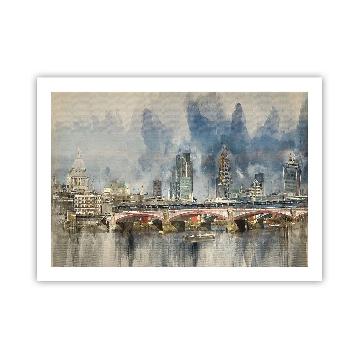 Affiche - Poster - Londres dans toute sa splendeur - 70x50 cm