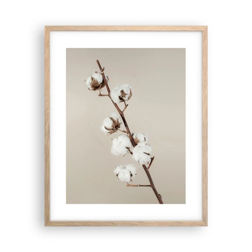 Affiche dans un chêne clair - Poster - A la source de la douceur - 40x50 cm