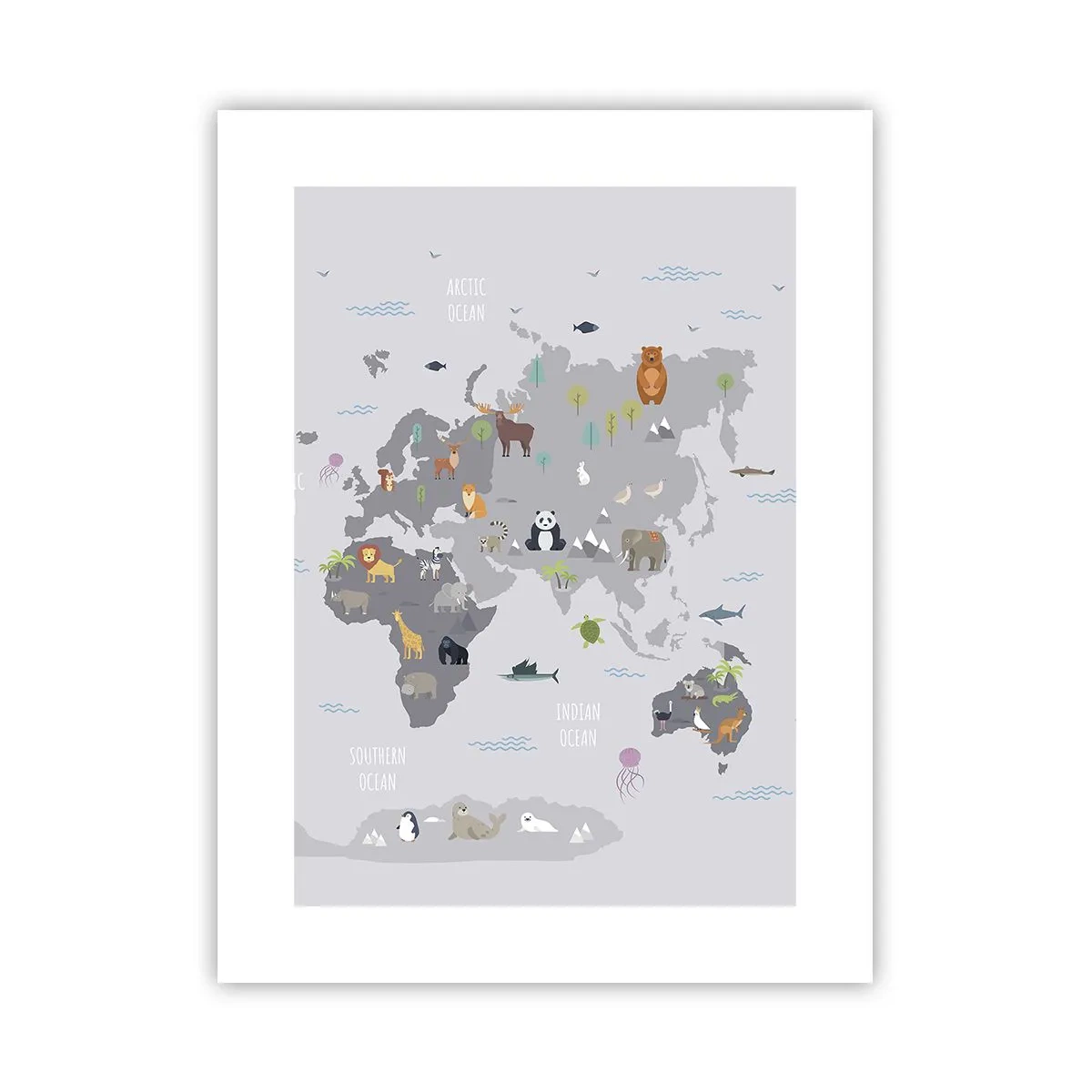 Affiche - Poster - Dis-moi d'où tu viens... - 30x40 cm