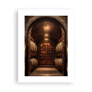 Affiche - Poster - Cave climatisée - 30x40 cm