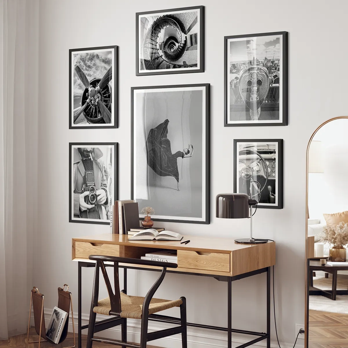 Black and white no. 2 - Inspiration pour la salle