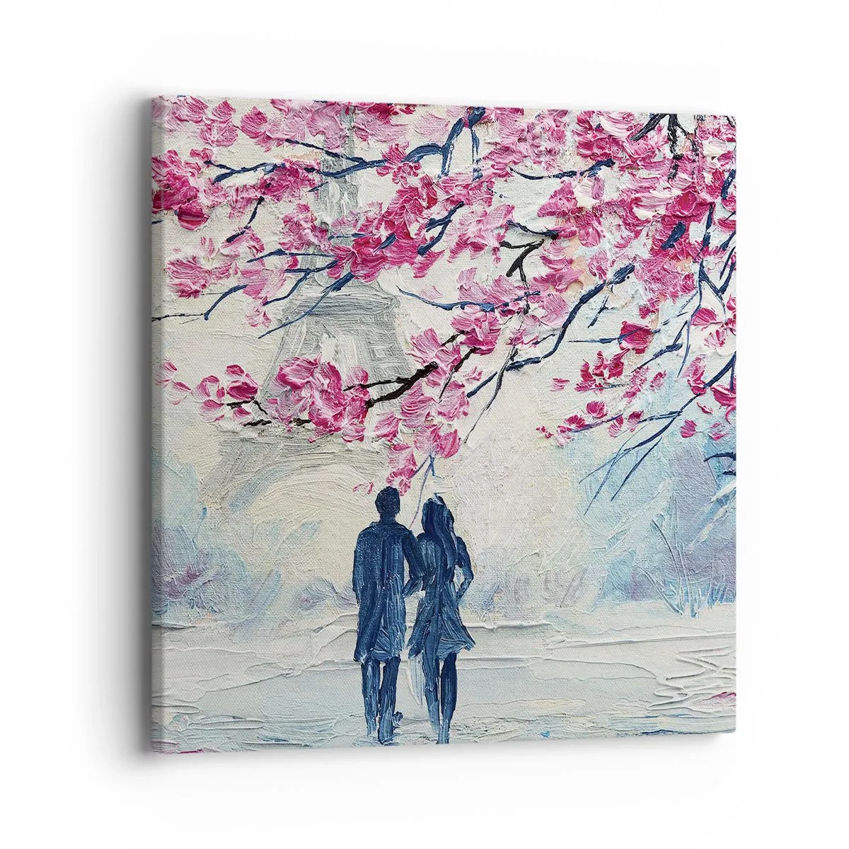 Impression sur toile - Image sur toile - Ballade romantique - 40x40 cm