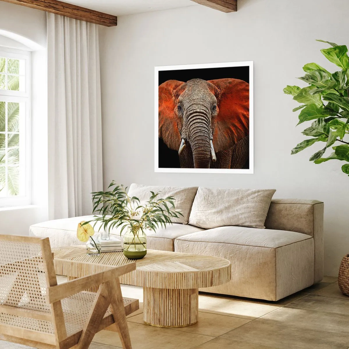 Affiche - Poster - Je suis sauvage, et toi? - 50x50 cm