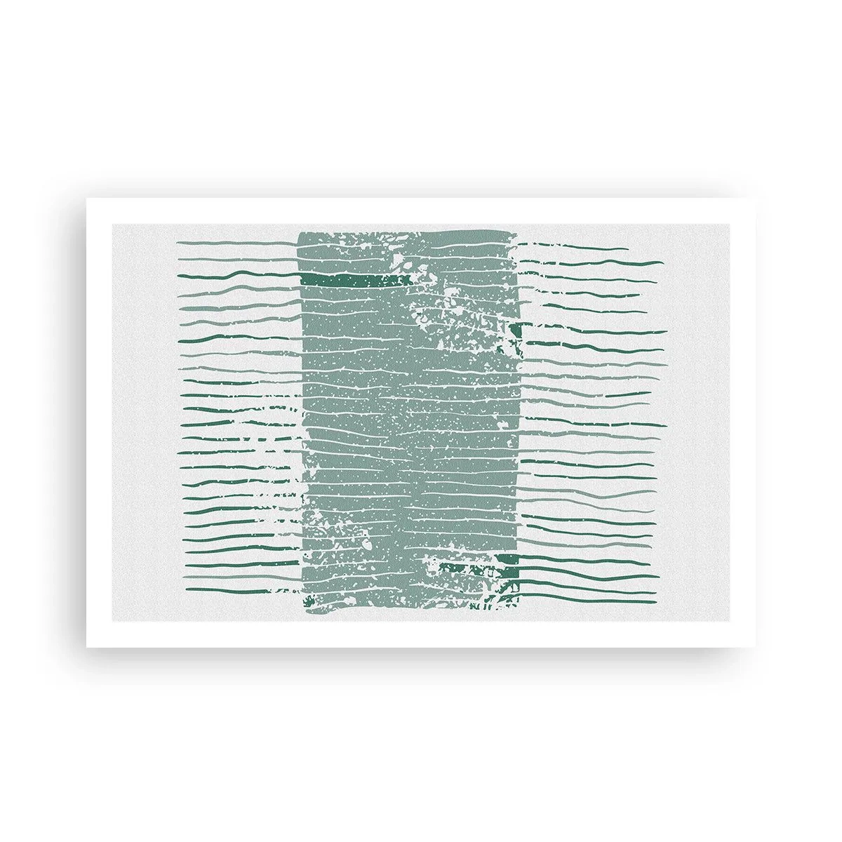 Affiche - Poster - Abstraction de la mer - 91x61 cm