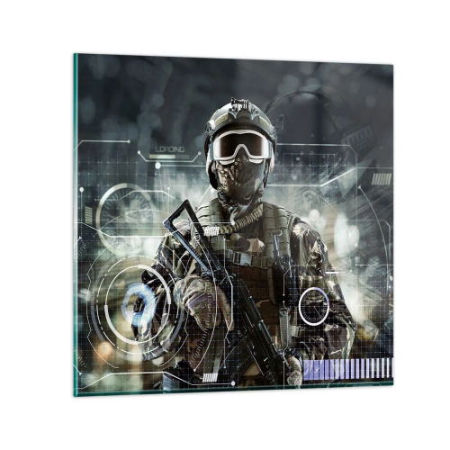 Impression sur verre - Image sur verre - Puissance sans limite - 30x30 cm