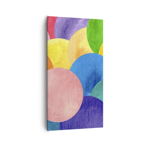 Impression sur toile - Image sur toile - La plénitude primitive de la vie - 55x100 cm