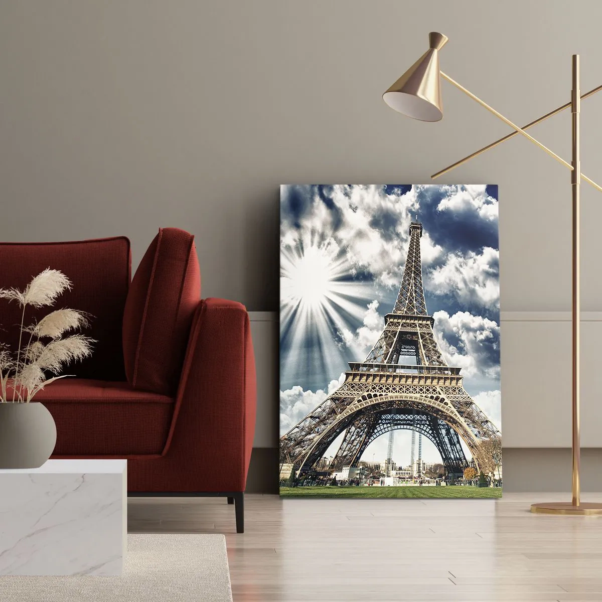 Impression sur toile - Image sur toile - La seule et unique sous le soleil - 45x80 cm