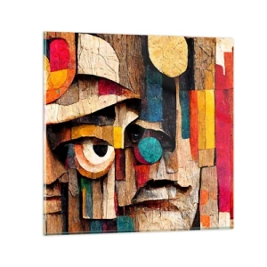 Impression sur verre - Image sur verre - Je te vois… - 30x30 cm