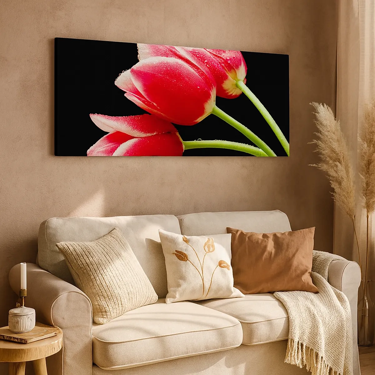 Impression sur toile - Image sur toile - Une promesse d'amour pur - 30x30 cm