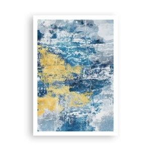 Affiche - Poster - Abstraction du temps - 70x100 cm